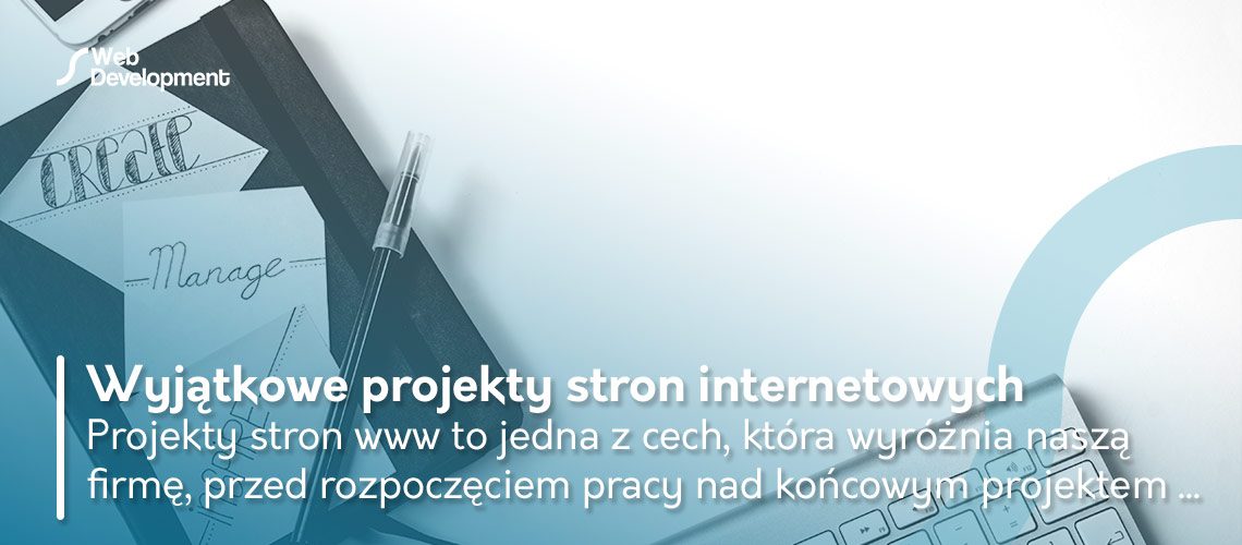 Projekty strony internetowej